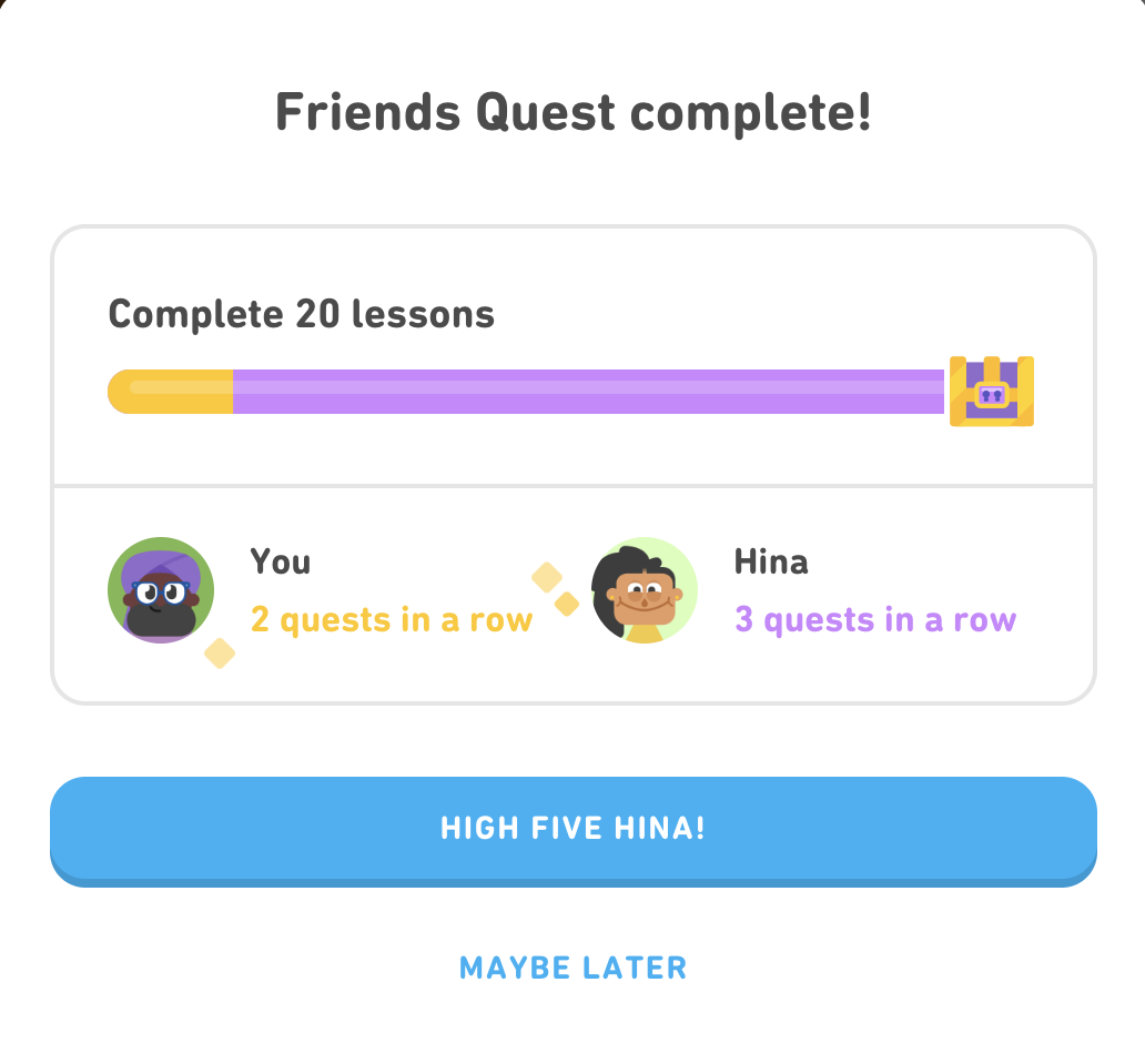 Friend Quests